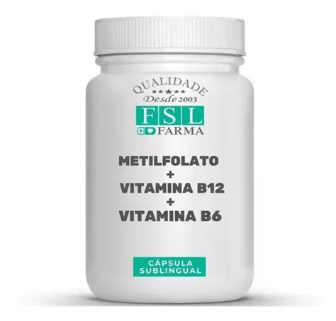 Metilfolato Vit B12 Vit B6 Cabelos Brancos 30 Caps Mercadolivre