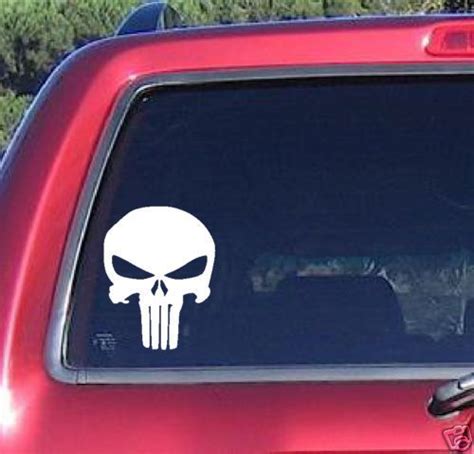 Details About PUNISHER SKULL Decal Sticker Car Truck Windows Things I