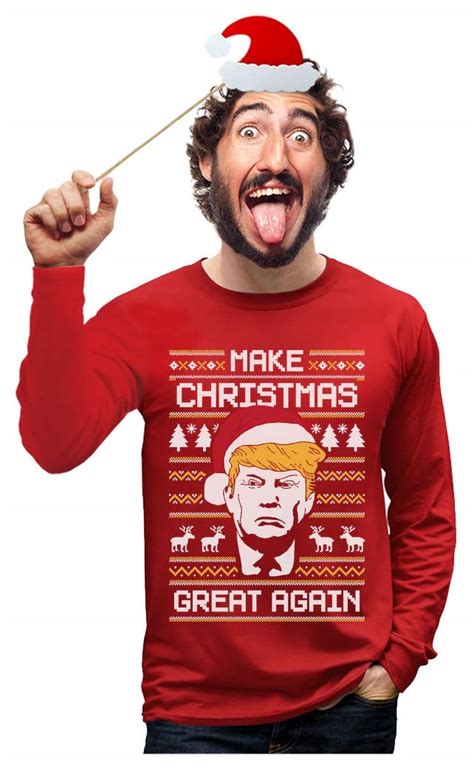 Amazon Make Christmas Great Again Sweatshirt Trump Ugly Xmas