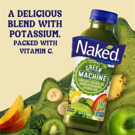 Naked Juice Green Machine Flavored 100 Juice Smoothie Blend 46 Fl Oz Frys Food Stores