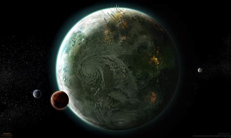 Star Wars Planets Planets And Moons Space Opera Art Space Art