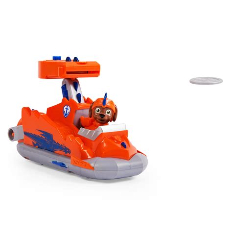 Zuma Rescue Knights Paw Patrol vehicle and figurine