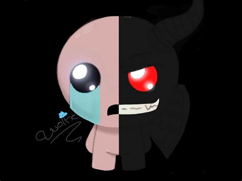 Isaacazazel From Binding Of Isaac By Scribblingwolfie On Deviantart