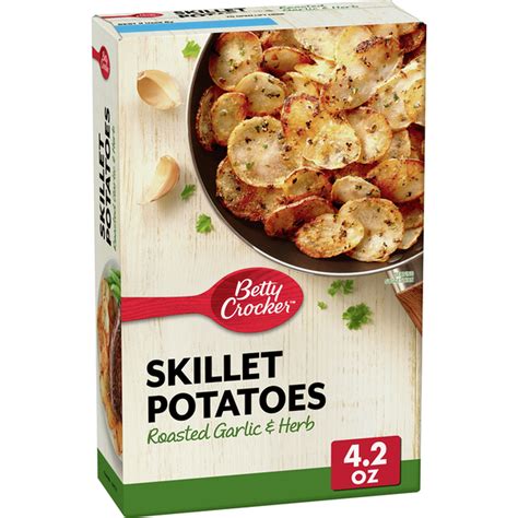 Betty Crocker Skillet Potatoes Roasted Garlic And Herb 42 Oz Delivery Or Pickup Near Me