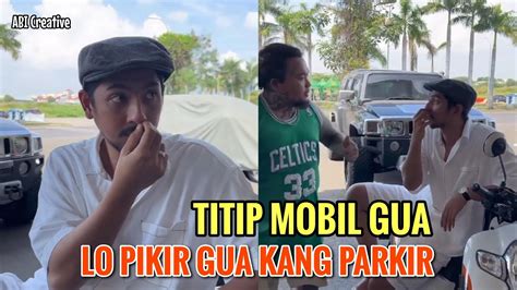 Parah Lagi Asik Ngupil Arya Saloka Malah Di Sangka Kang Parkir Youtube