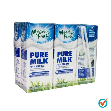 Meadow Fresh Uht Pure Milk 250ml X 6s Full Cream Shopee Malaysia