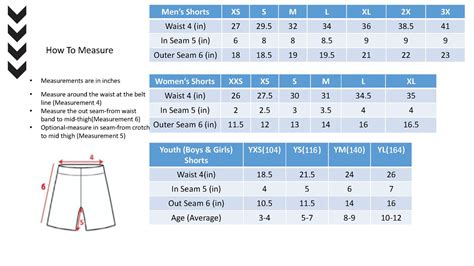 Size Chart Hummel Game Shorts Clubs Kombat Soccer
