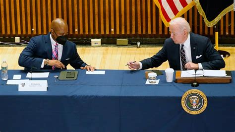 Biden And Nyc Mayor Eric Adams Seal Their Alliance As Democrats Face A