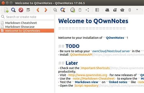 Como Instalar O Gerenciador De Lista De Tarefas QOwnNotes No Ubuntu