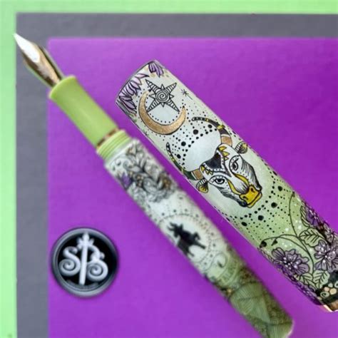 Currently Available Taurus Hand Crafted Hand Painted Fountain Pen