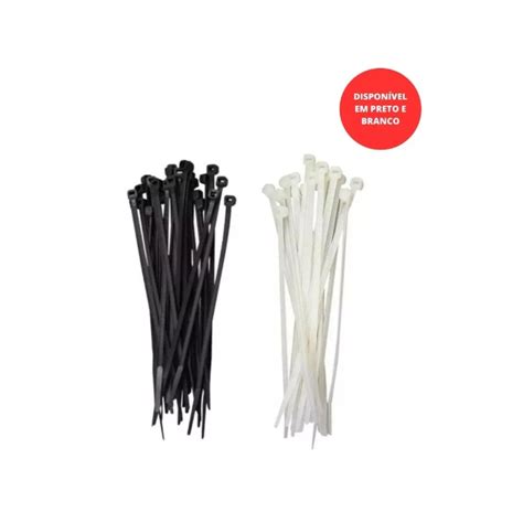 Kit Cintas Plasticas X Abracadeira Nylon Enforca Gato Preto