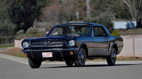 The First Ford Mustang Hardtop