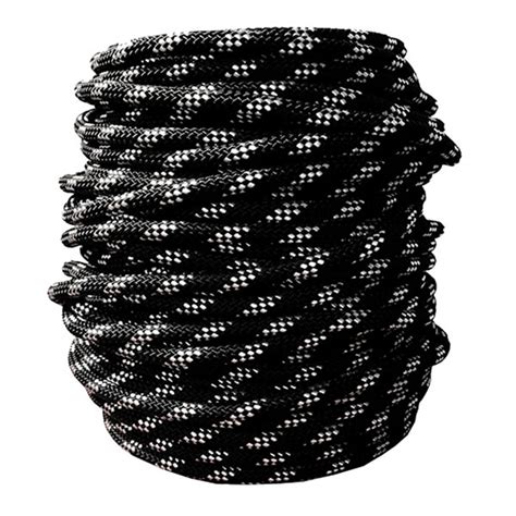 Corde tressée semi statique diamètre 9 6 mm