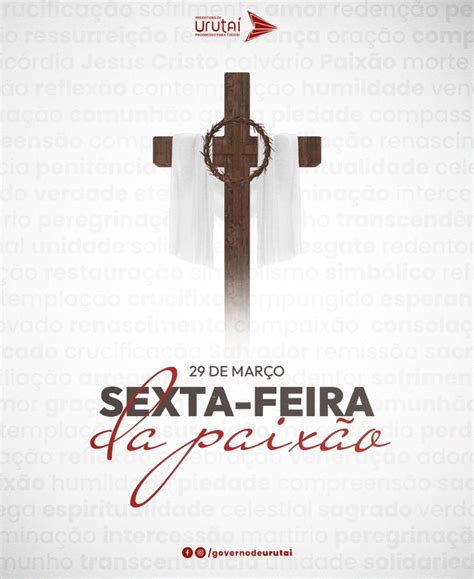 Quando É A Sexta-feira Da Paixão - SEXTA-FEIRA DA PAIXÃO - Prefeitura de Urutaí