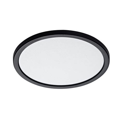 Buy Martec Fino 18w Ultra Thin Tricolour Led Oyster Light Black Mydeal