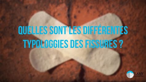 Quelles Sont Les Différentes Typologies Des Fissures Youtube