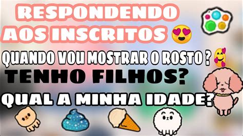 Respondendo As Perguntas Dos Inscritos Especial De K Youtube