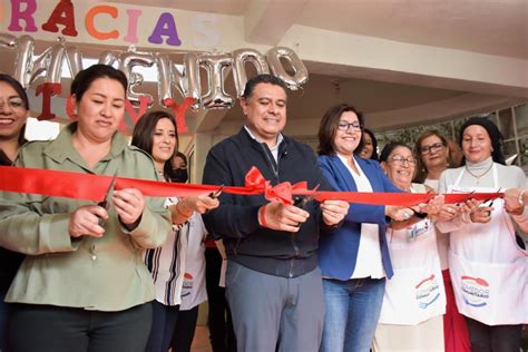 Inauguran En Tlalnepantla 40 Comedores Comunitarios Que Fueron Cerrados