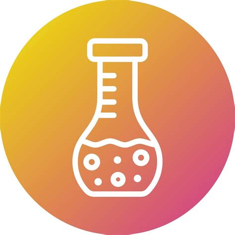 Volumetric Flask Vector Icon Design Illustration Vector Art At