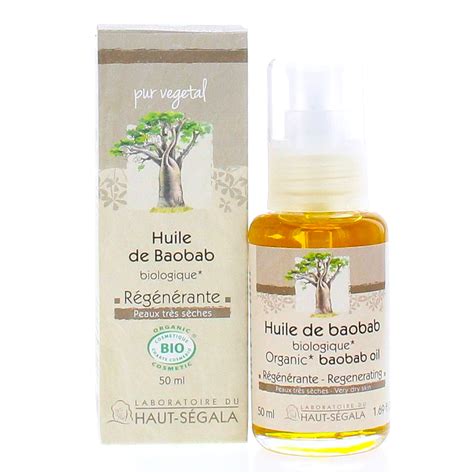 HAUT SEGALA Huile De Baobab BIO Flacon 50 Ml Parapharmacie Prado Mermoz