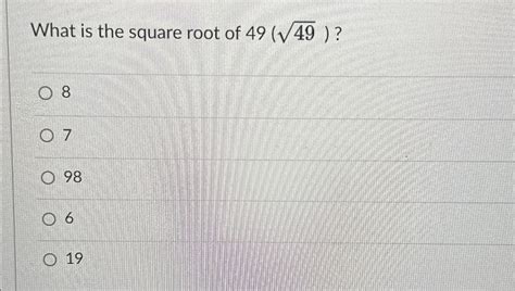 solved    square root    cheggcom