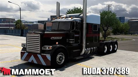 Mammoet Ruda Peterbilt For American Truck Simulator Truckymods