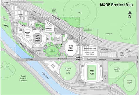 M&OP-Precinct-Map - Melbourne & Olympic Parks