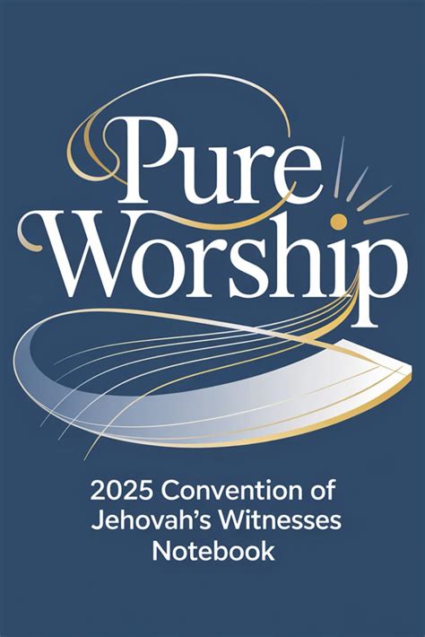 pure worship convention  jehovahs witnesses  notebook jw