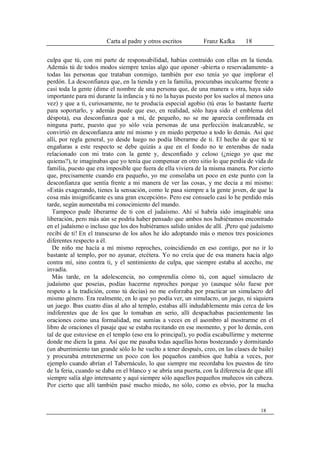 Carta Al Padre De Franz Kafka 1 Pdf