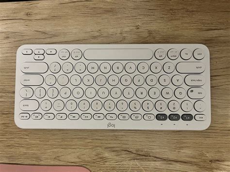 Logitech K380 Keyboard in White, Computers & Tech, Parts & Accessories ...