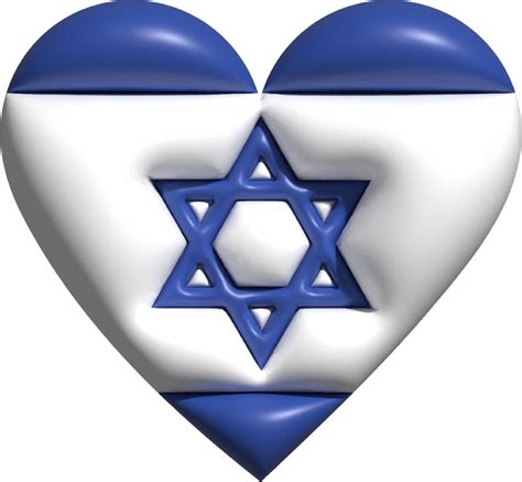 Israel Bandera Coraz N D Png