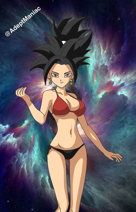 Kefla Dragon Ball Super Hot Bikini By Adeptmaniac On Deviantart