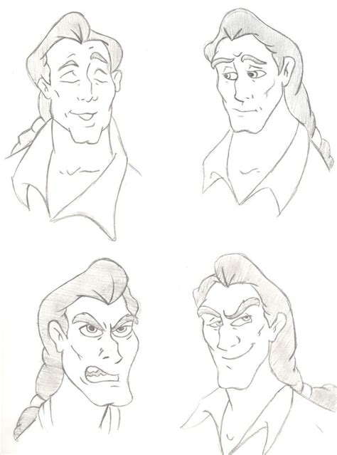 The Many Faces Of Gaston By Sototallydisney On Deviantart