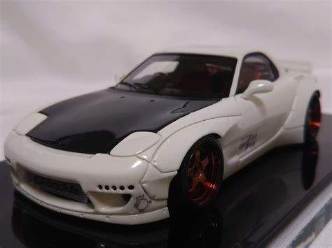 ★メイクアップ アイドロン 143 ミニカー ロケットバニー マツダ Rx 7 F サイコー ミニカーショップ ガレージストアのブログ