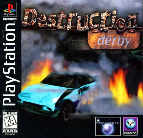 Destruction Derby cover or packaging material - MobyGames