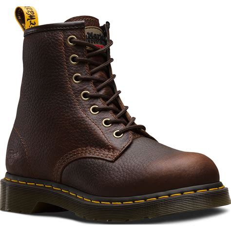 Dr Martens Icon Maple Zip Womens Steel Toe Electrical Hazard Work