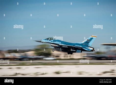 An F 16C Fighting Falcon Assigned To The 64th Aggressor Squadron Takes