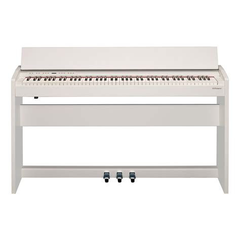 DISC Roland F140R Digital Piano Package White At Gear4music