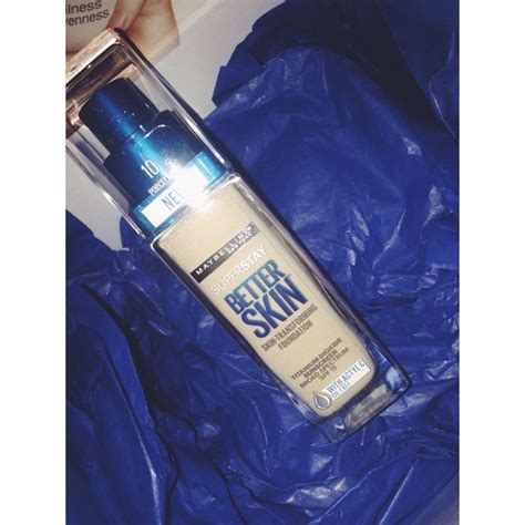 So Excited To Use My New Maybelline Superstay Better Skin Foundation Thank You Influenster