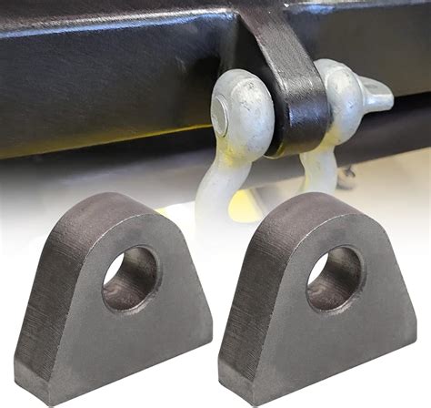 Sporacingrts 2pcs Weld On Shackleclevis Mounts 1 Thick Steel For