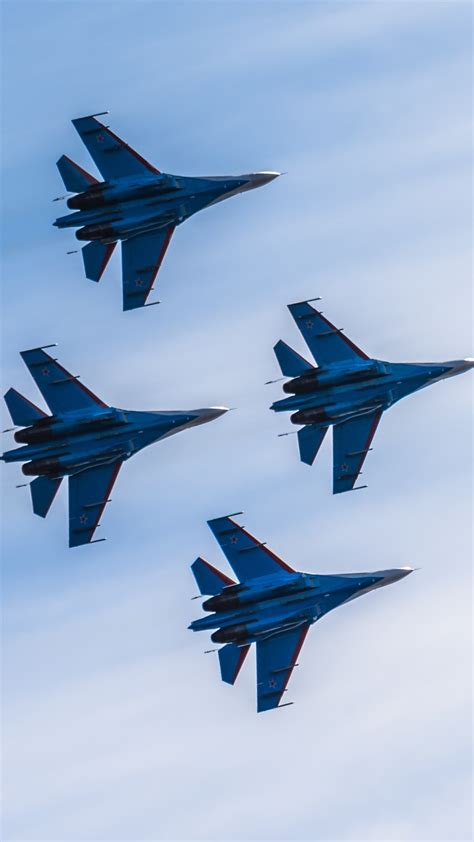 Military Sukhoi Su-27, Air Show, Warplane, Jet Fighter, Aircraft ...