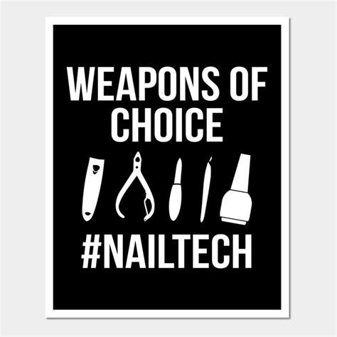 Nail Technician Choice Nail Tech Artist Manicurist Design By Dahbud