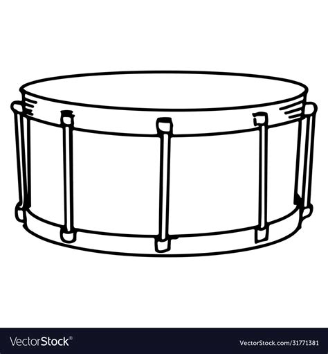 How To Draw A Snare Drum Nameclassic