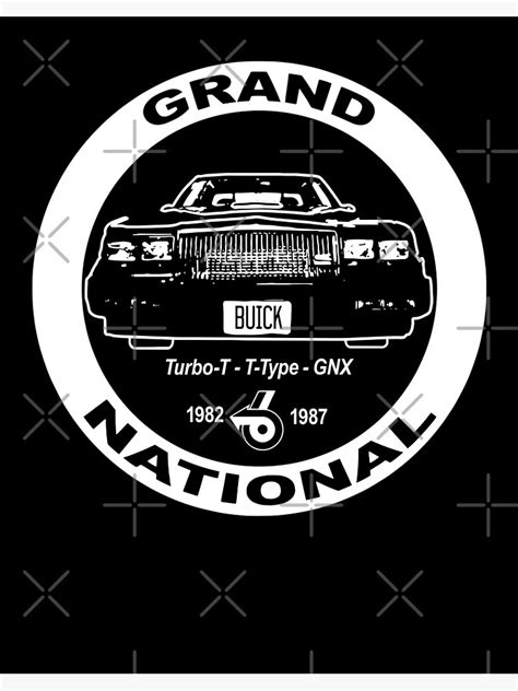 Buick Grand National Poster By Grwqsa Redbubble