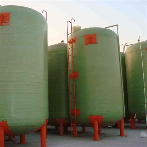 Horizontal Glass Fibre Reinforced Plastic FRP Tank Fiberglass Tank