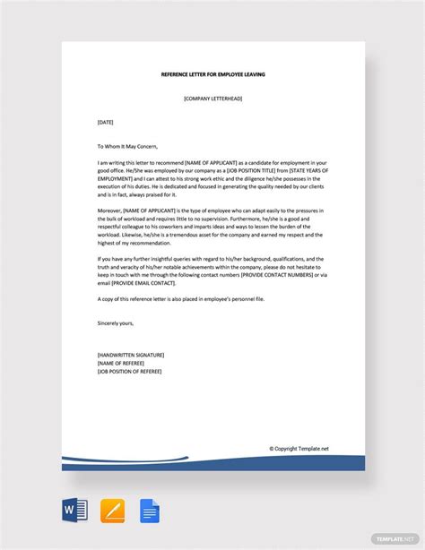 Former Employee Recommendation Letter Templates At The Best Porn Website