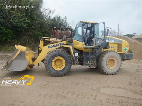 Komatsu WA380 7 Wheel Loader For Sale Japan Nagawa JY39964