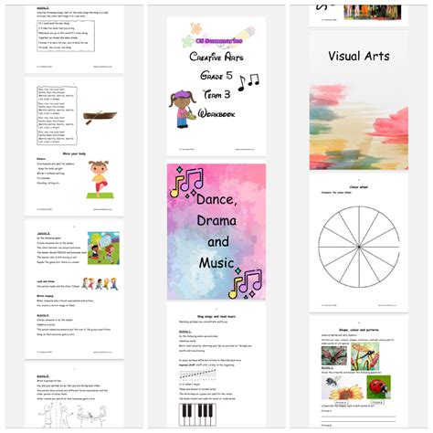 Creative Arts Grade 5 Term 3 Workbook Teacha