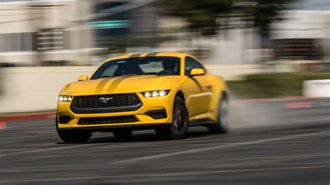 The 2024 Ford Mustang has a drift brake. It. Is. AWESOME! - Autoblog