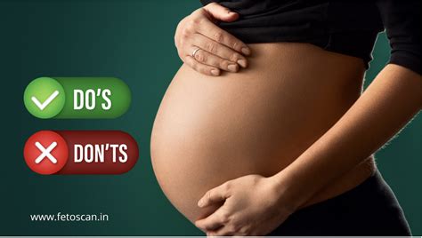 Pregnancy Dos And Donts Fetoscan